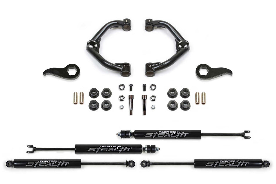 Fabtech 3.5 In. UNIBALL UCA KIT W/ STEALTH 2020-22 GM K2500HD