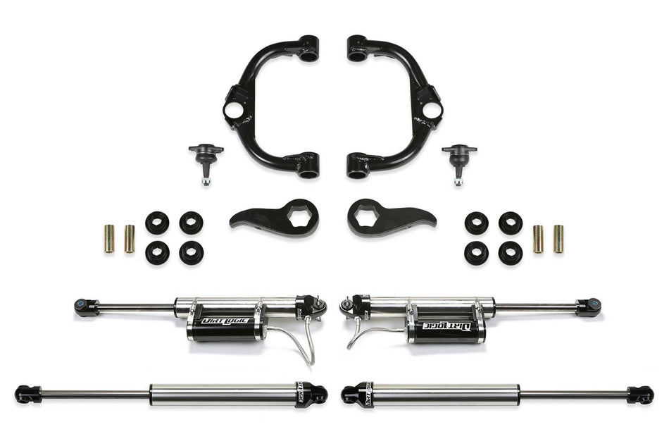Fabtech 3.5 In. BJ UCA KIT W/ DLSS RESI 2020-22 GM K2500HD