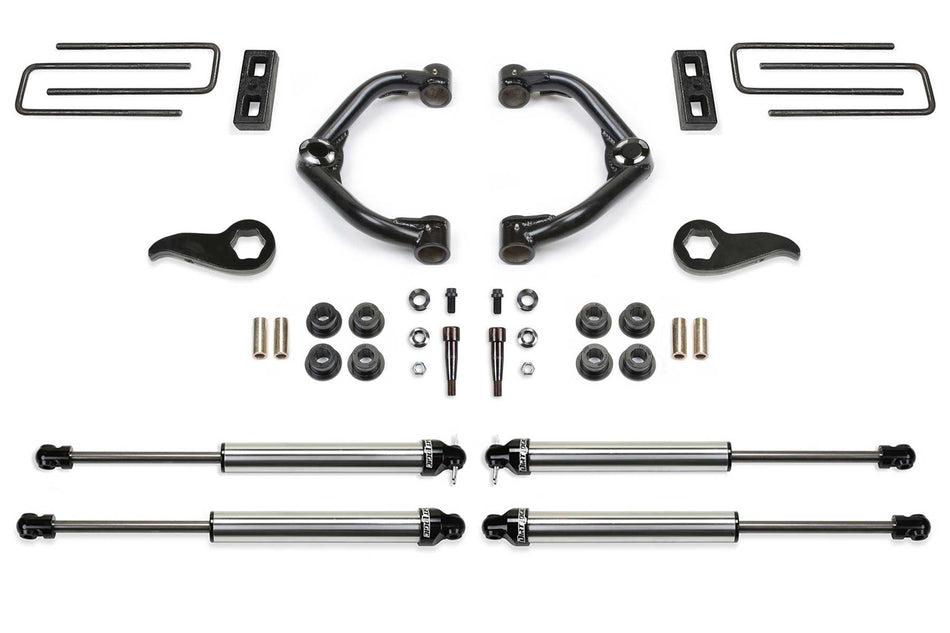 Fabtech 3.5 In. UNIBALL UCA KIT W/ DLSS 2020-21 GM K3500HD