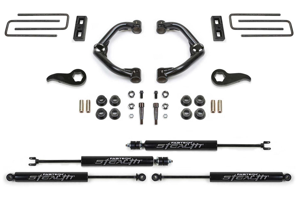 Fabtech 3.5 In. UNIBALL UCA KIT W/STEALTH 2020-21 GM K3500HD