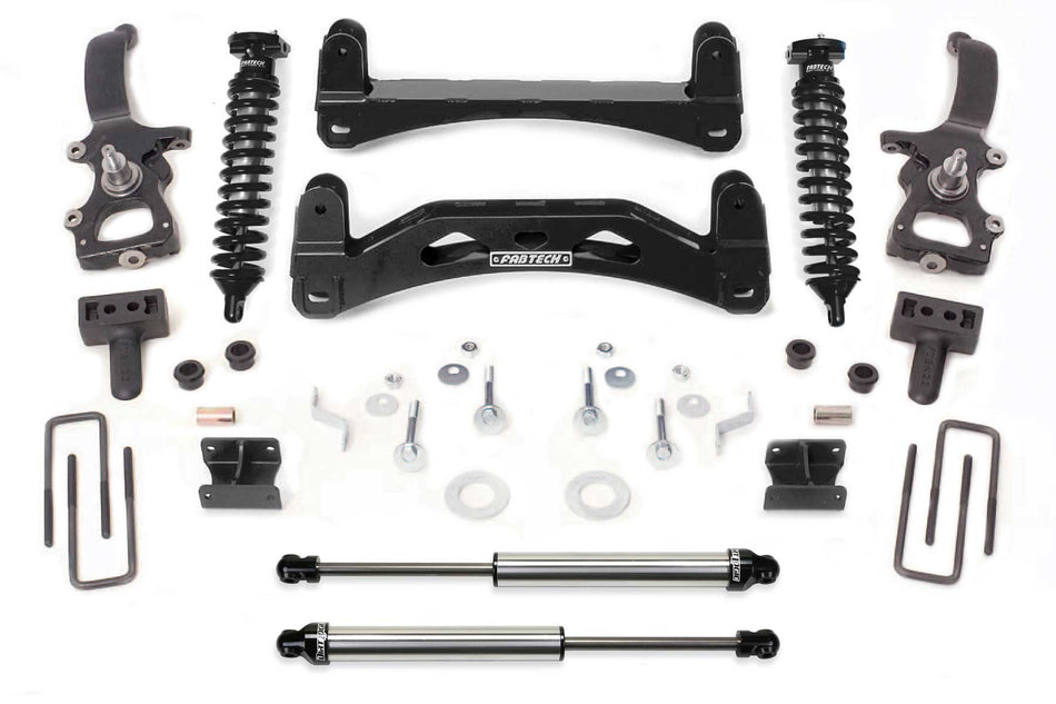 Fabtech 6" PERF SYS W/DLSS 2.5 C/Os & RR DLSS 04-08 FORD F150 2WD