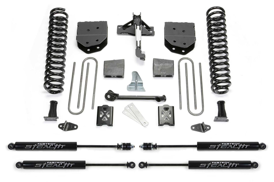 Fabtech 6" BASIC SYS W/STEALTH 05-07 FORD F250 4WD W/O FACTORY OVERLOAD