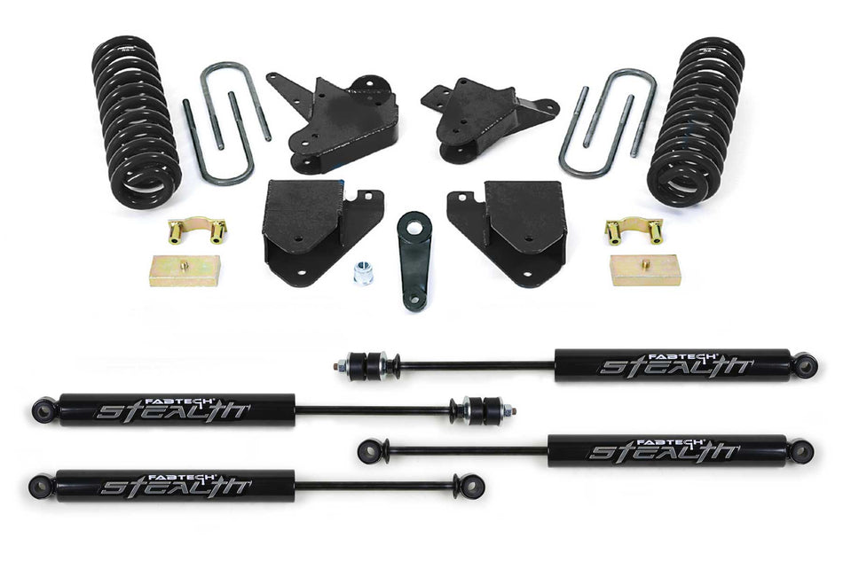 Fabtech 6" BASIC SYS W/STEALTH 99-00 FORD F250/350 2WD W/GAS & 6.0L DIESEL