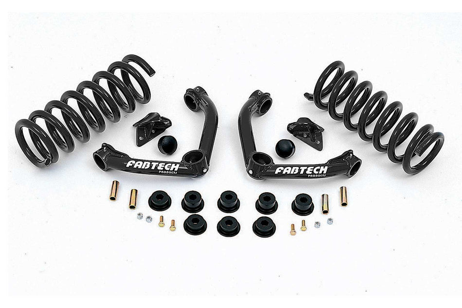 Fabtech 2.5 In. PERF SYS W/PERF SHKS 98-08 FORD RANGER 2WD COIL SPRING FRONT SUSP W/4.0L V6