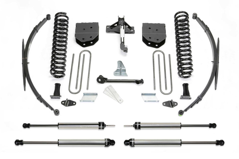 Fabtech 8" BASIC SYS W/DLSS SHKS & RR LEAF SPRNGS 2008-16 FORD F250/350 4WD