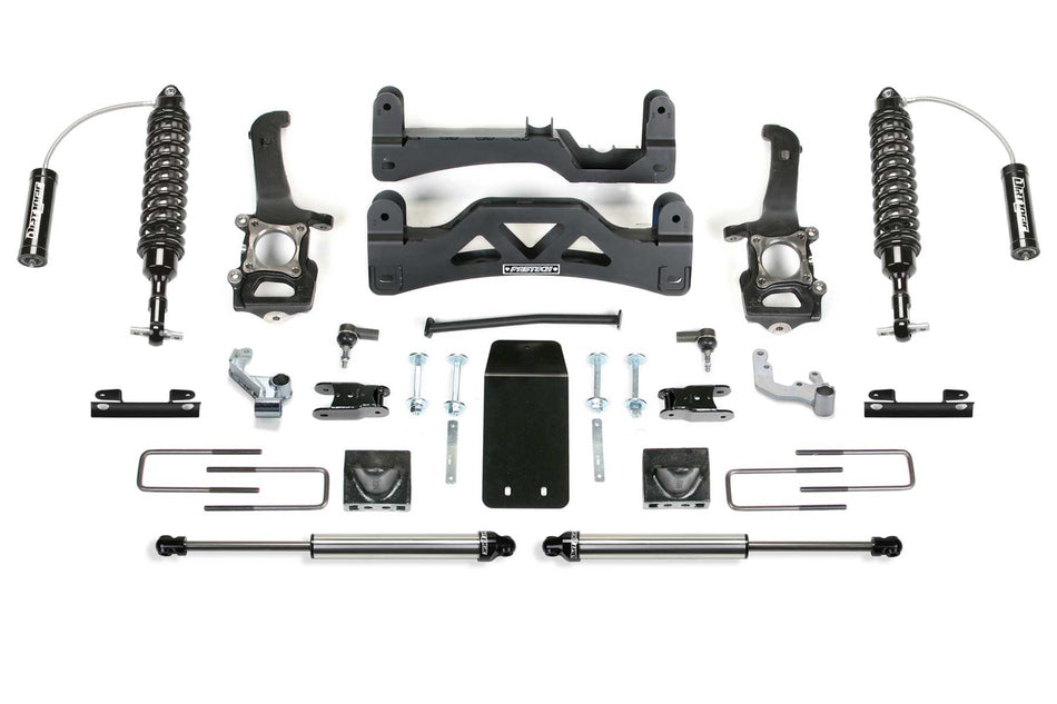 Fabtech 6" PERF SYS W/DLSS 2.5 C/O RESI & RR DLSS 2014 FORD F150 4WD