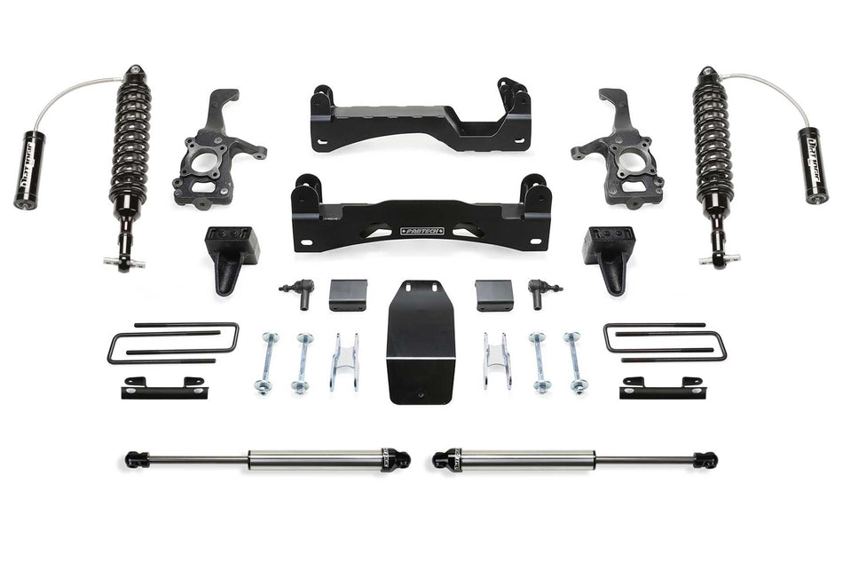 Fabtech 6" PERF SYS W/DLSS 2.5 C/O RESI & RR DLSS 2015-20 FORD F150 4WD