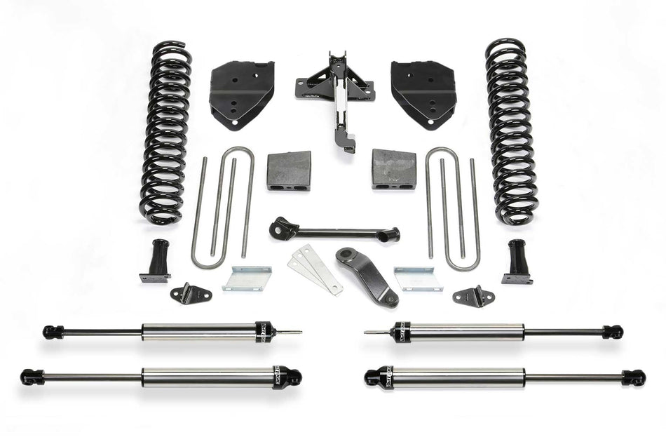 Fabtech 4" BASIC SYS W/DLSS SHKS 17-21 FORD F250/F350 4WD DIESEL