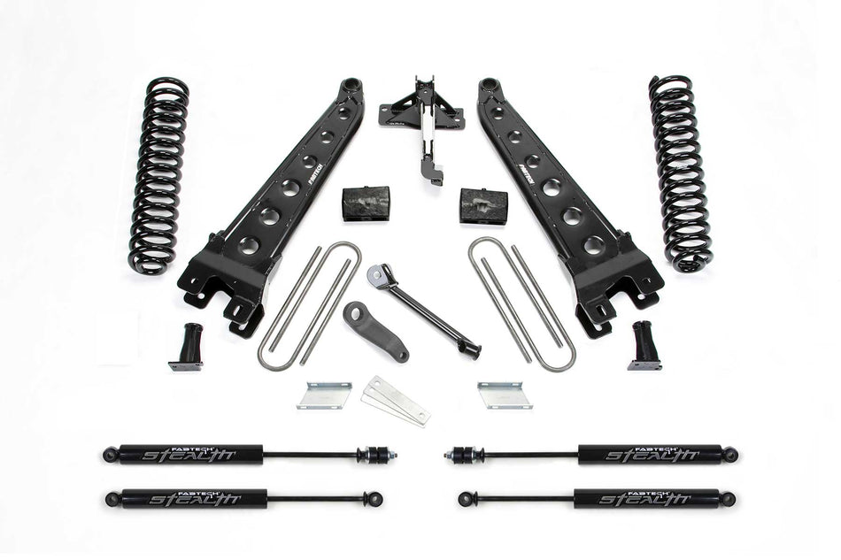 Fabtech 4" RAD ARM SYS W/COILS & STEALTH 17-21 FORD F250/F350 4WD DIESEL