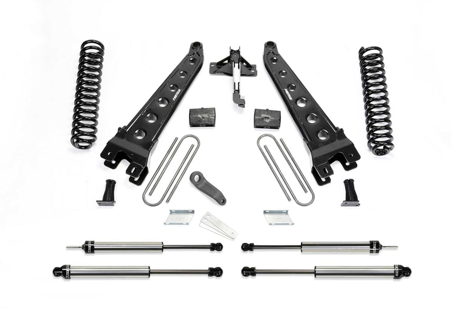 Fabtech 6" RAD ARM SYS W/COILS & DLSS SHKS 17-21 FORD F250/F350 4WD DIESEL