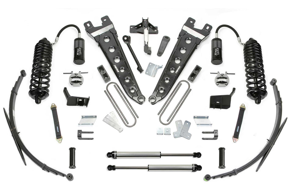 Fabtech 8" RAD ARM SYS W/ 4.0 R/R & 2.25 & RR LF SPRNGS 2011-16 FORD F250/350 4WD