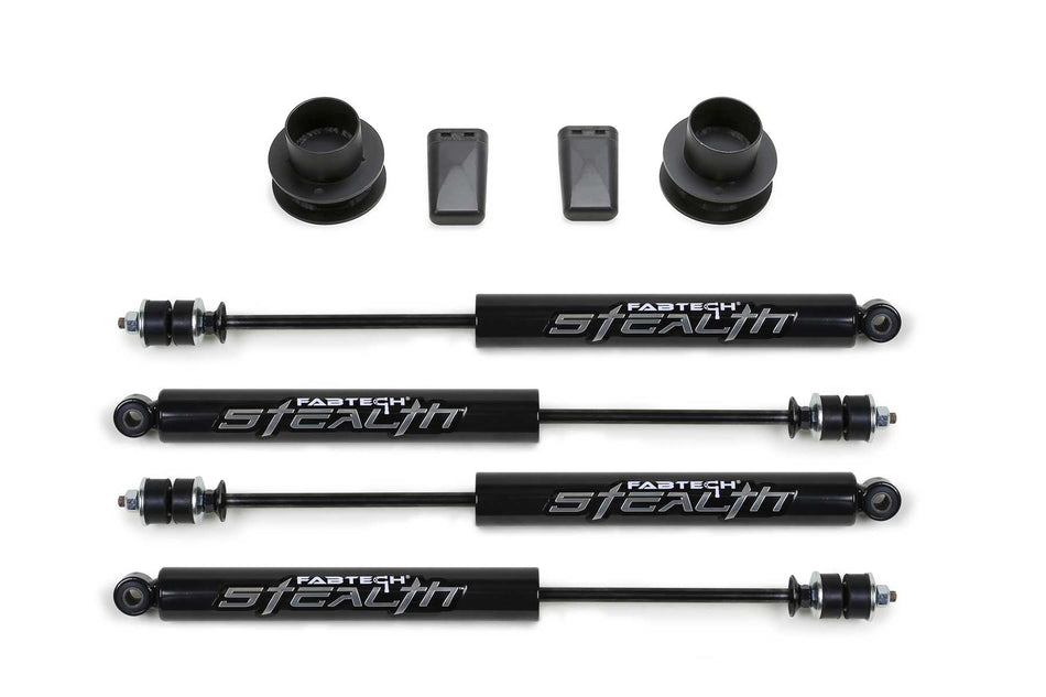 Fabtech 2.5 In. COIL SPCR KIT W/STEALTH 2014-18 RAM 2500 4WD