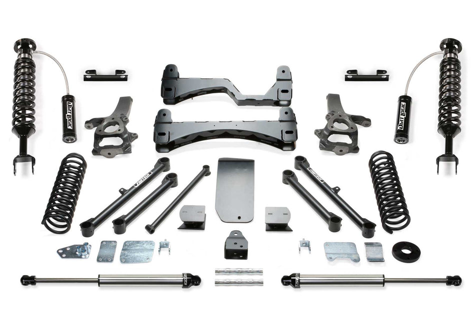 Fabtech 6" PERF SYS W/DLSS 2.5C/O RESI & RR DLSS 2013-18 RAM 1500 4WD