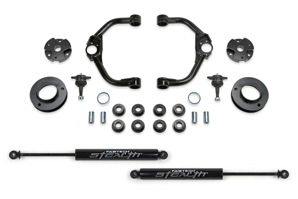 Fabtech 3" BJ UCA SYS W/ STEALTH 19-21 RAM 1500 NON REBEL 2/4WD