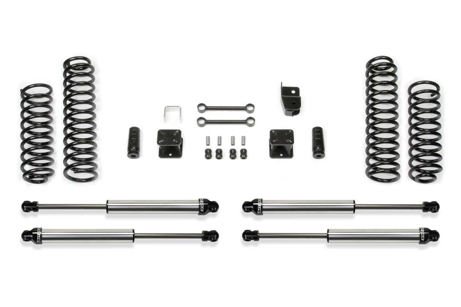 Fabtech 3" SPORT SYSTEM W/DLSS SHKS 2007-18 JEEP JK 4-DOOR