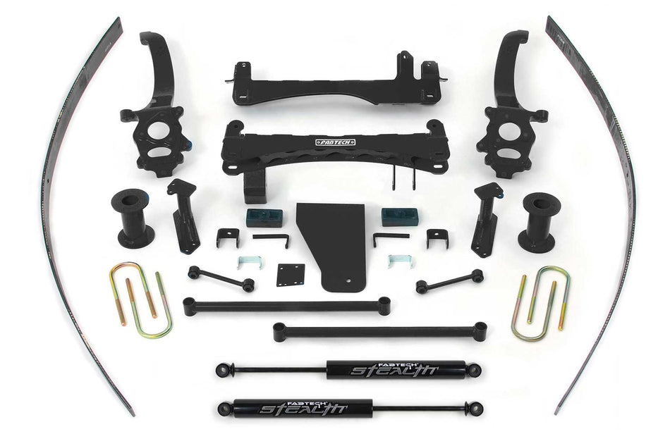 Fabtech 6" BASIC SYS W/STEALTH 2004-13 NISSAN TITAN 2/4WD