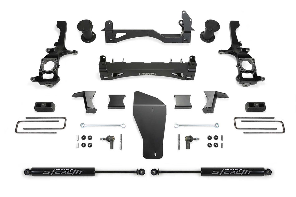 Fabtech 6" BASIC SYS W/STEALTH 2016-18 NISSAN TITAN XD 4WD