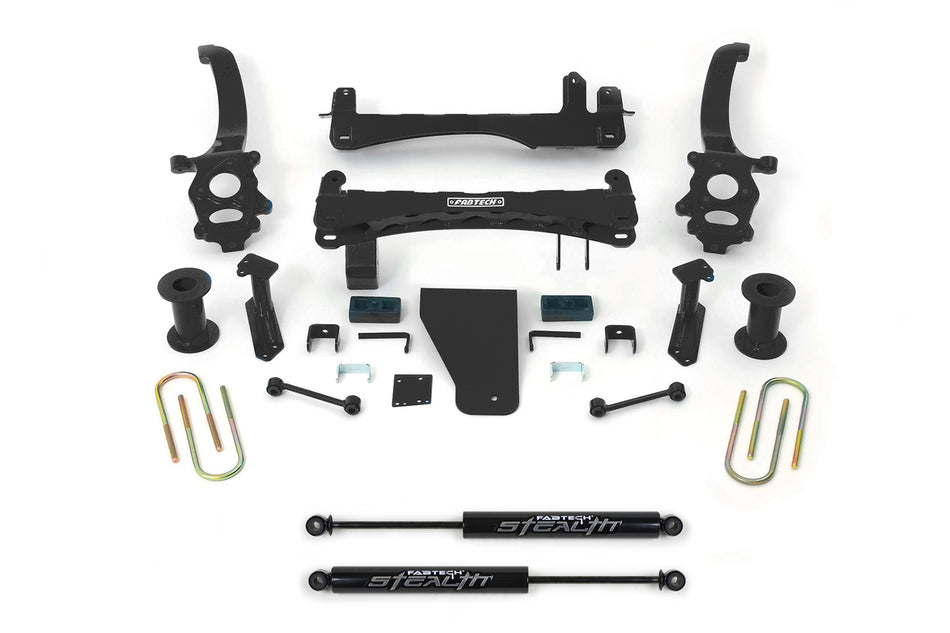 Fabtech 6" BASIC SYS W/STEALTH 2014-17 NISSAN TITAN 4WD