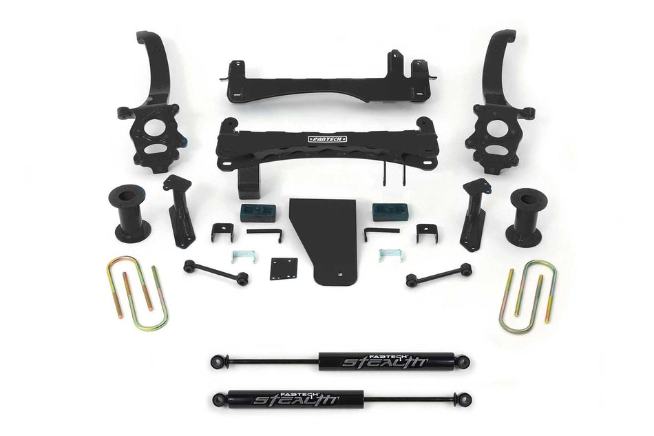 Fabtech 6" BASIC SYS W/STEALTH 2018-21 NISSAN TITAN 4WD