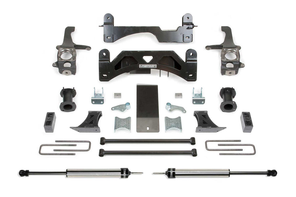 Fabtech 6" BASIC SYS W/C/O SPACERS & RR DLSS 07-15 TOYOTA TUNDRA 2/4WD