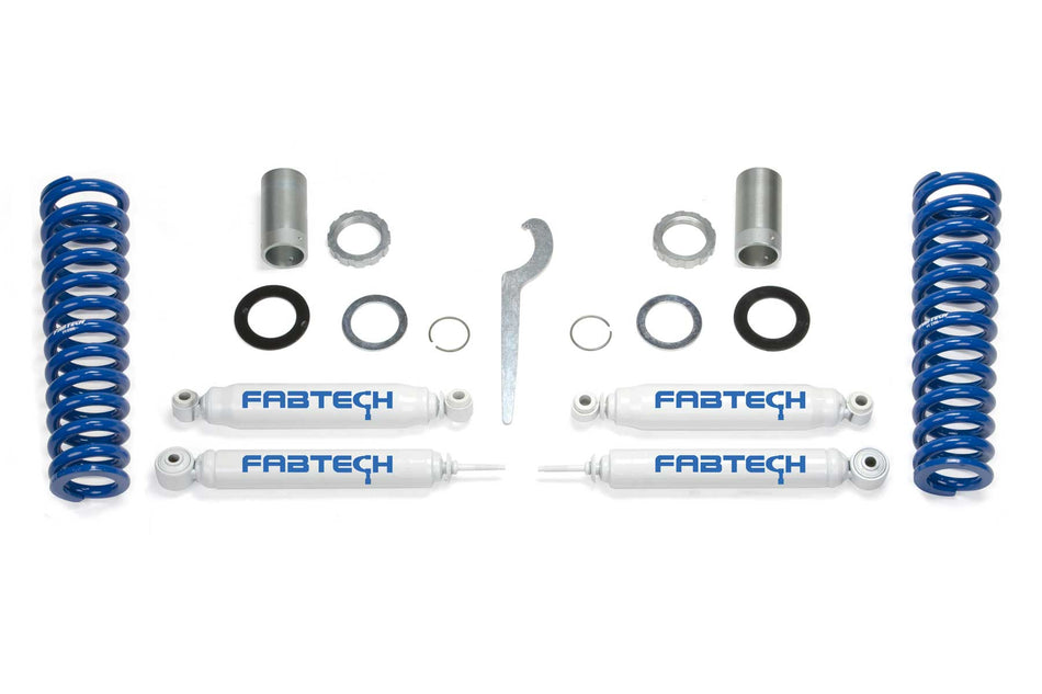 Fabtech 0-2.5 In. BASIC ADJ C/O SYS W/ PERF RR SHKS 00-06 TOYOTA TUNDRA 2WD/4WD