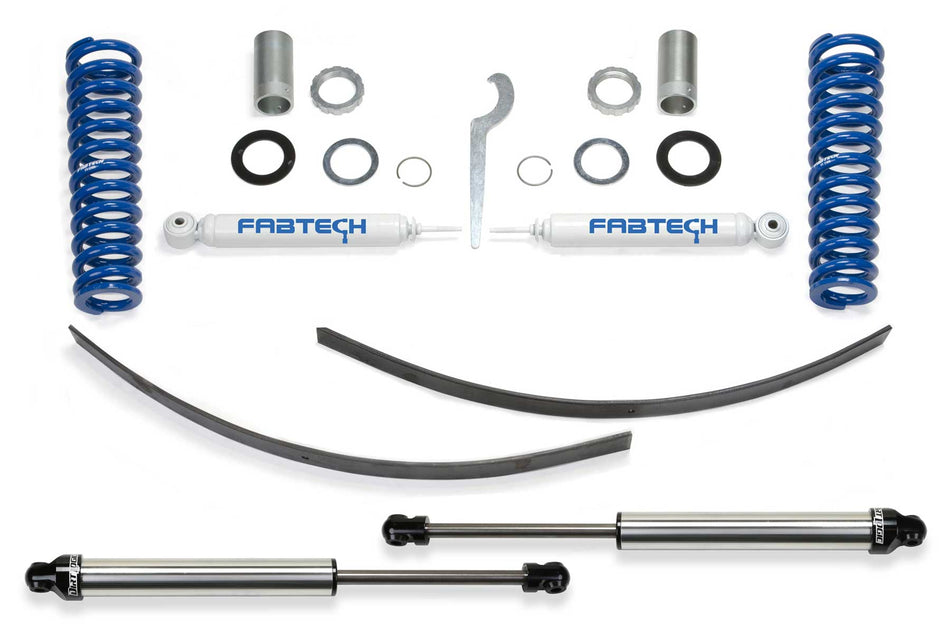 Fabtech 0-3.5 In. BASIC ADJ C/O SYS W/RR DLSS 95.5-04 TOYOTA TACOMA PRNNR 6 LUG MDLS 2/4WD