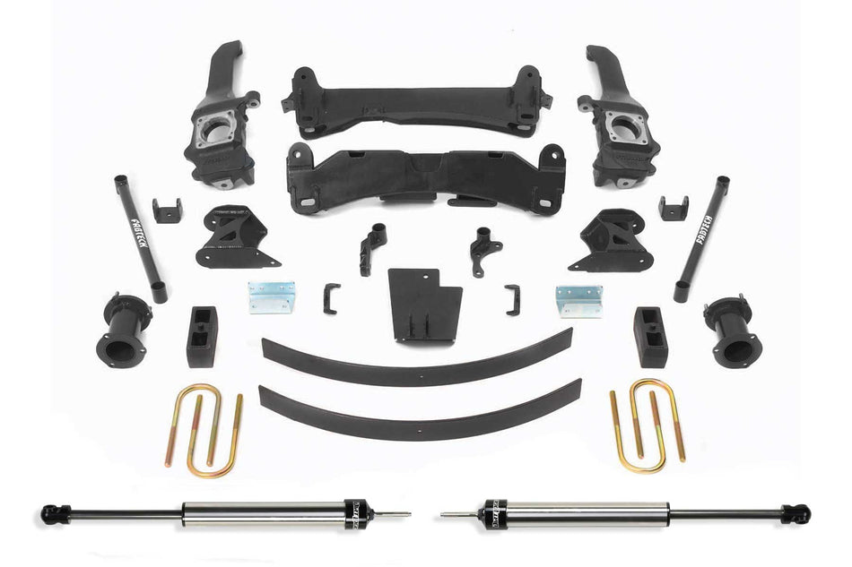 Fabtech 6" BASIC SYS W/RR DLSS SHKS 2005-14 TOYOTA TACOMA 4WD/ 2WD 6 LUG MODELS ONLY