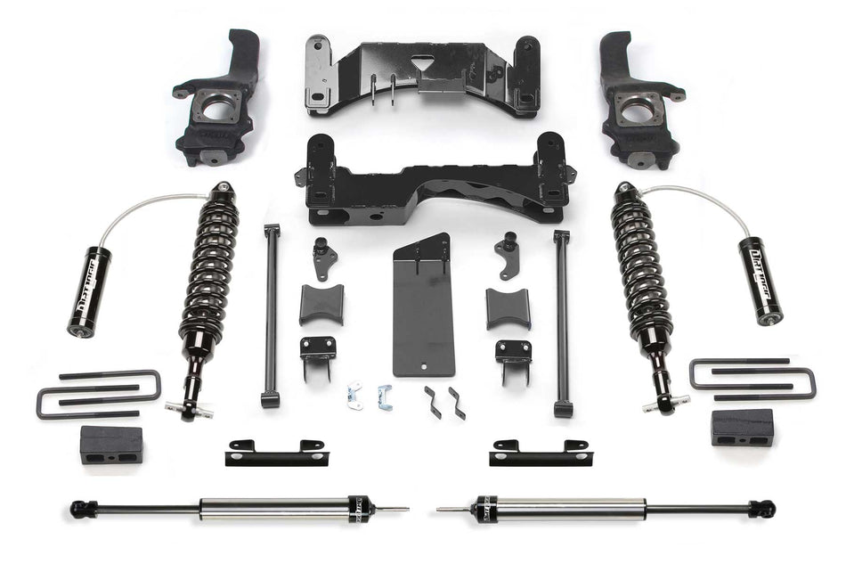 Fabtech 6" PERF SYS W/DLSS 2.5C/O RESI & RR DLSS 07-15 TOYOTA TUNDRA 2/4WD