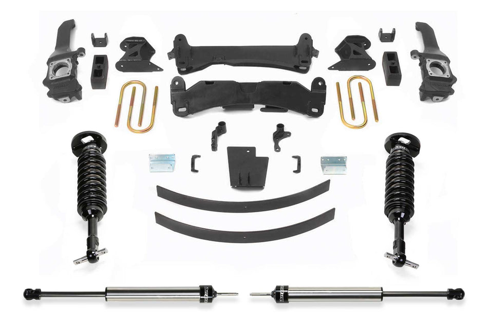 Fabtech 6" PERF SYS W/DLSS 2.5 C/Os & RR DLSS 2016-21 TOYOTA TACOMA 4/2WD 6 LUG MODELS O