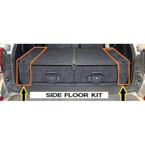 Roller Drawer Side Floor Kit with Rear Air For 1998-2007 Land Cruiser 100 Series