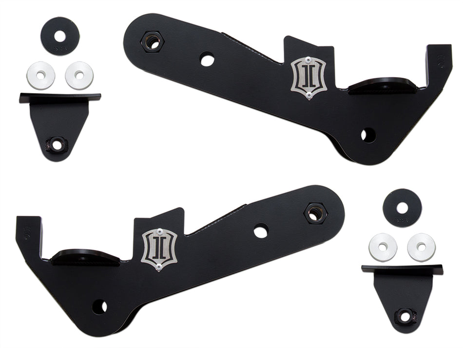 ICON 2017-2022 Ford F250/F350 Super Duty 4WD 4-Link Frame Bracket Kit