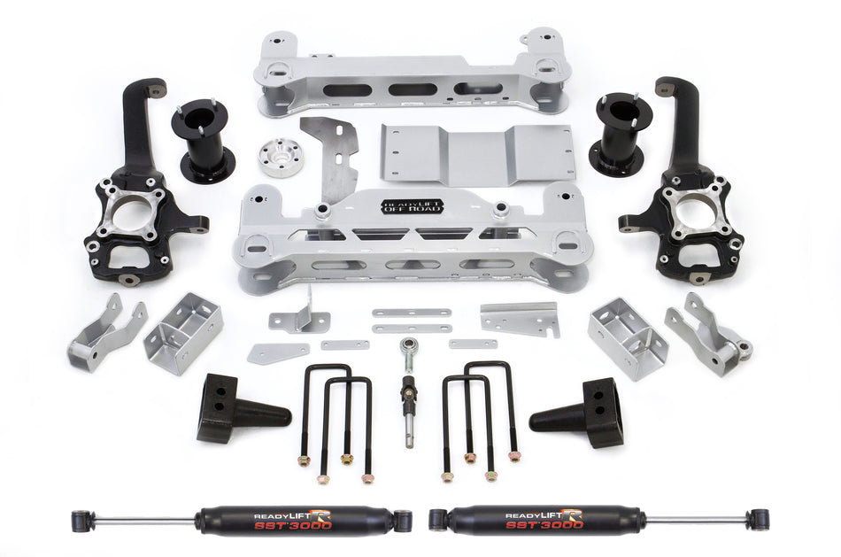 ReadyLIFT 2011-13 FORD F150 7.0'' LIFT KIT WITH SST3000 SHOCKS (Electric Rack Only)