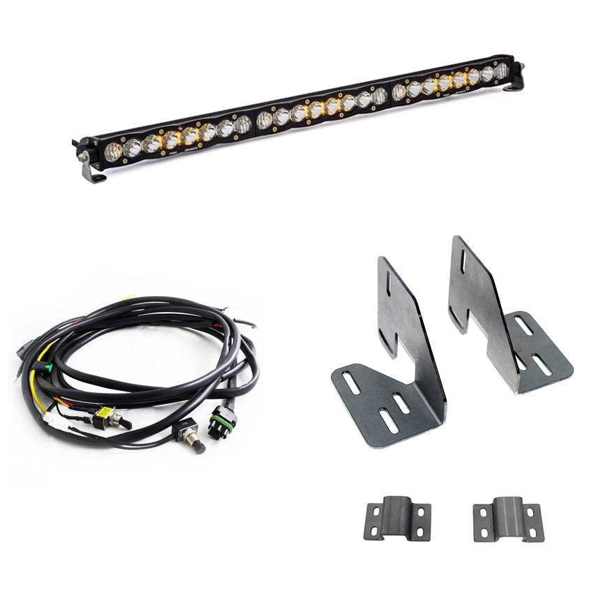 GMC 2500/3500 HD 30 Inch S8 Light Bar Kit 18-19 Baja Designs