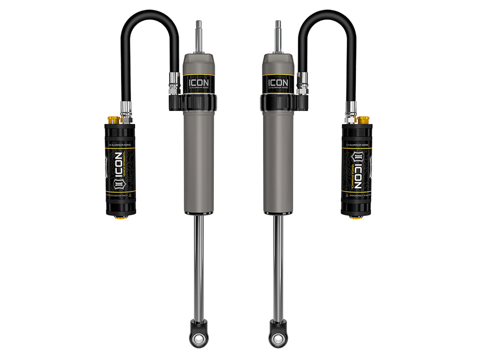 ICON 22-23 Tundra 0-1.5”/23 Sequoia 0-3" Lift 2.5 RR Rear Shocks W/CDCV Pair