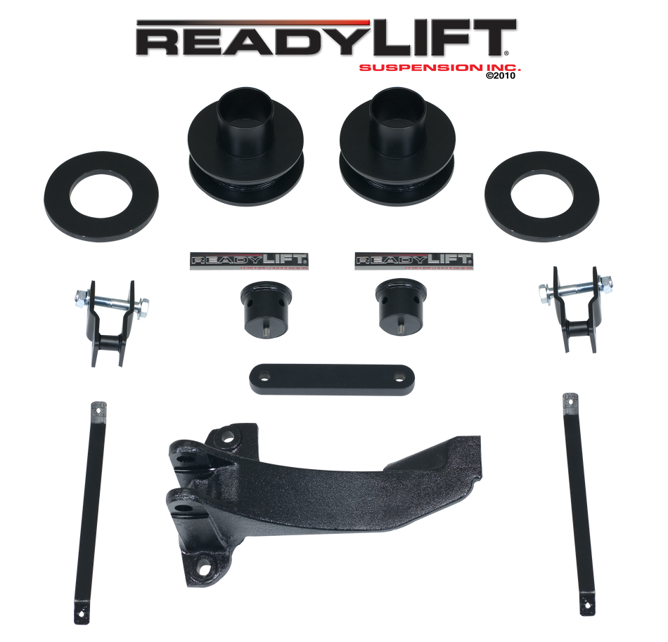 ReadyLIFT 2005-07 FORD F250/F350/F450 2.5'' Front Leveling Kit With Track Bar Bracket