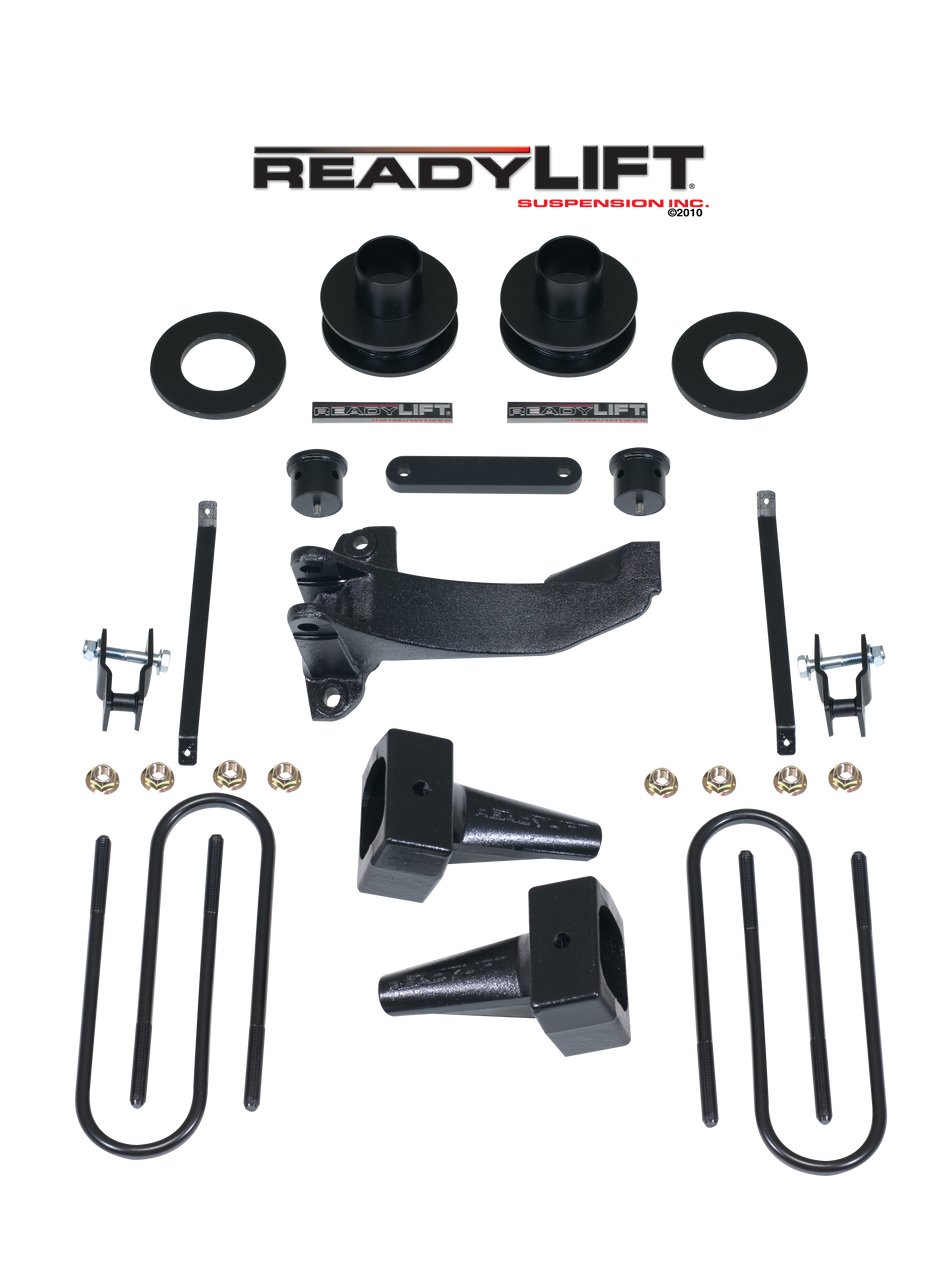 ReadyLIFT 2005-07 FORD F250/F350/F450 2.5'' SST Lift Kit With 5'' Blocks-2 Pc Drive Shaft