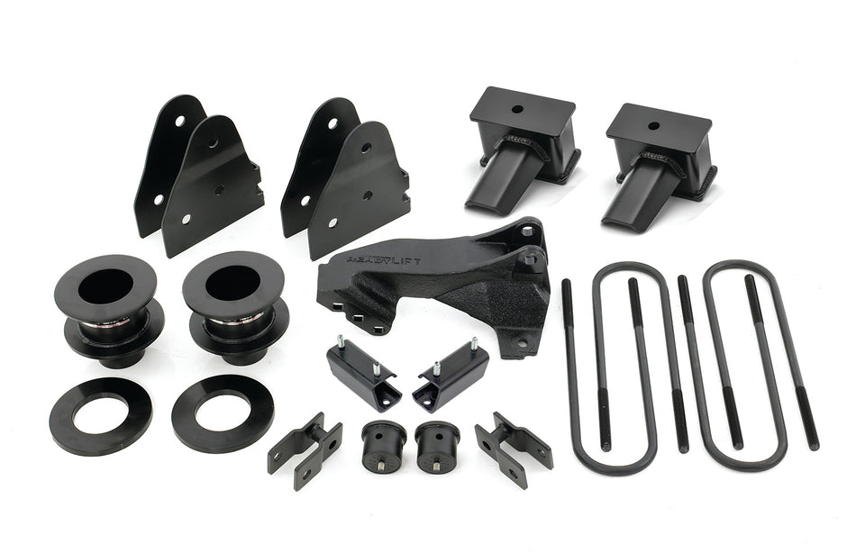 ReadyLIFT 2017-2018 FORD F350/F450 DRW 3.5'' SST Lift Kit 4'' Flat Blocks 2 Pc Drive Shaft