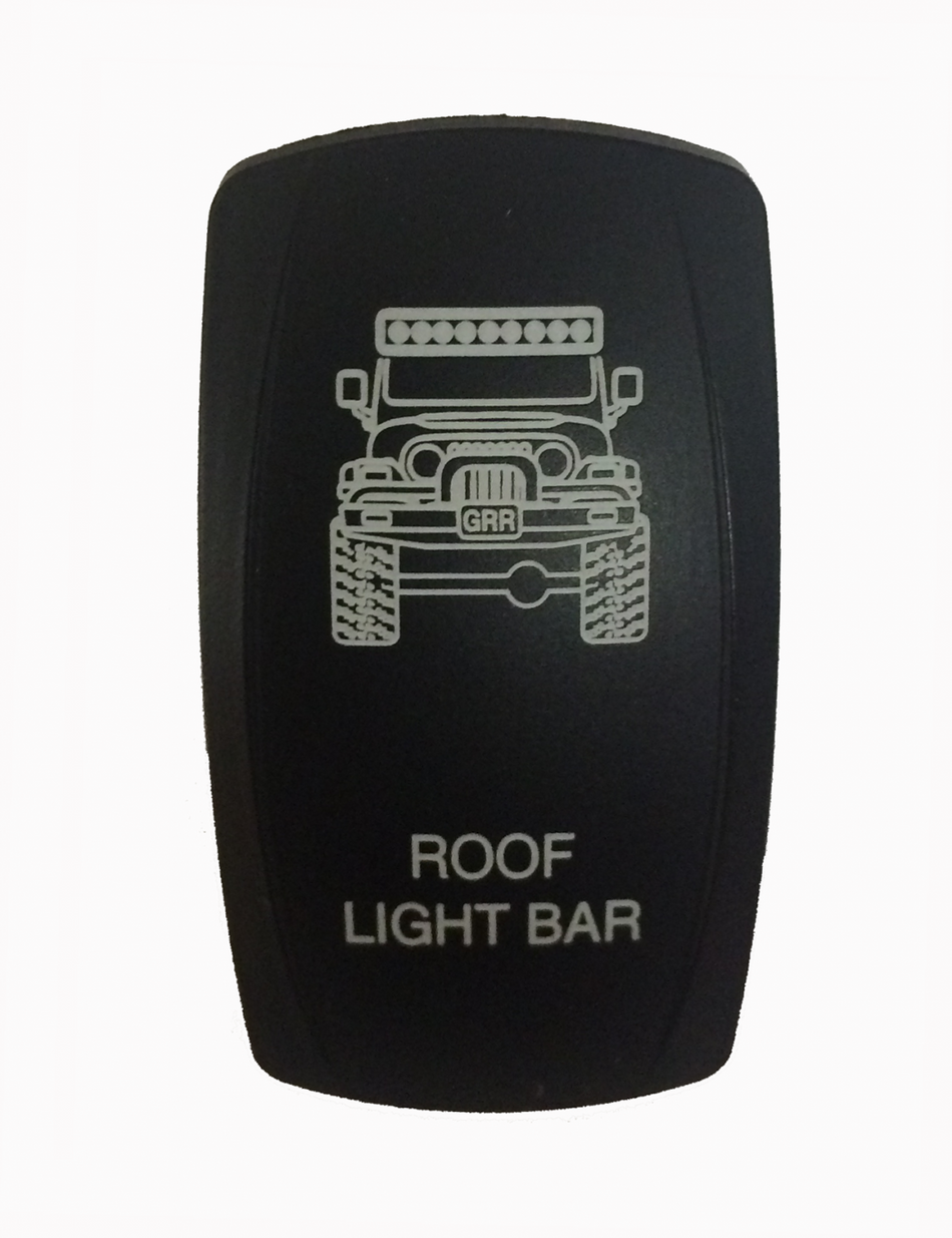 Switch, Rocker TJ Roof Light Bar