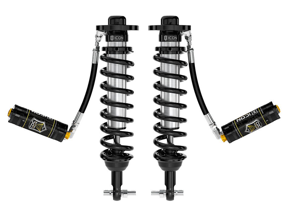 ICON 2021-2023 Ford F-150 4WD/Tremor 3.5-4.5"/2.5-3" Lift Front 2.5 VS Remote Reservoir With CDCV Coilovers Pair