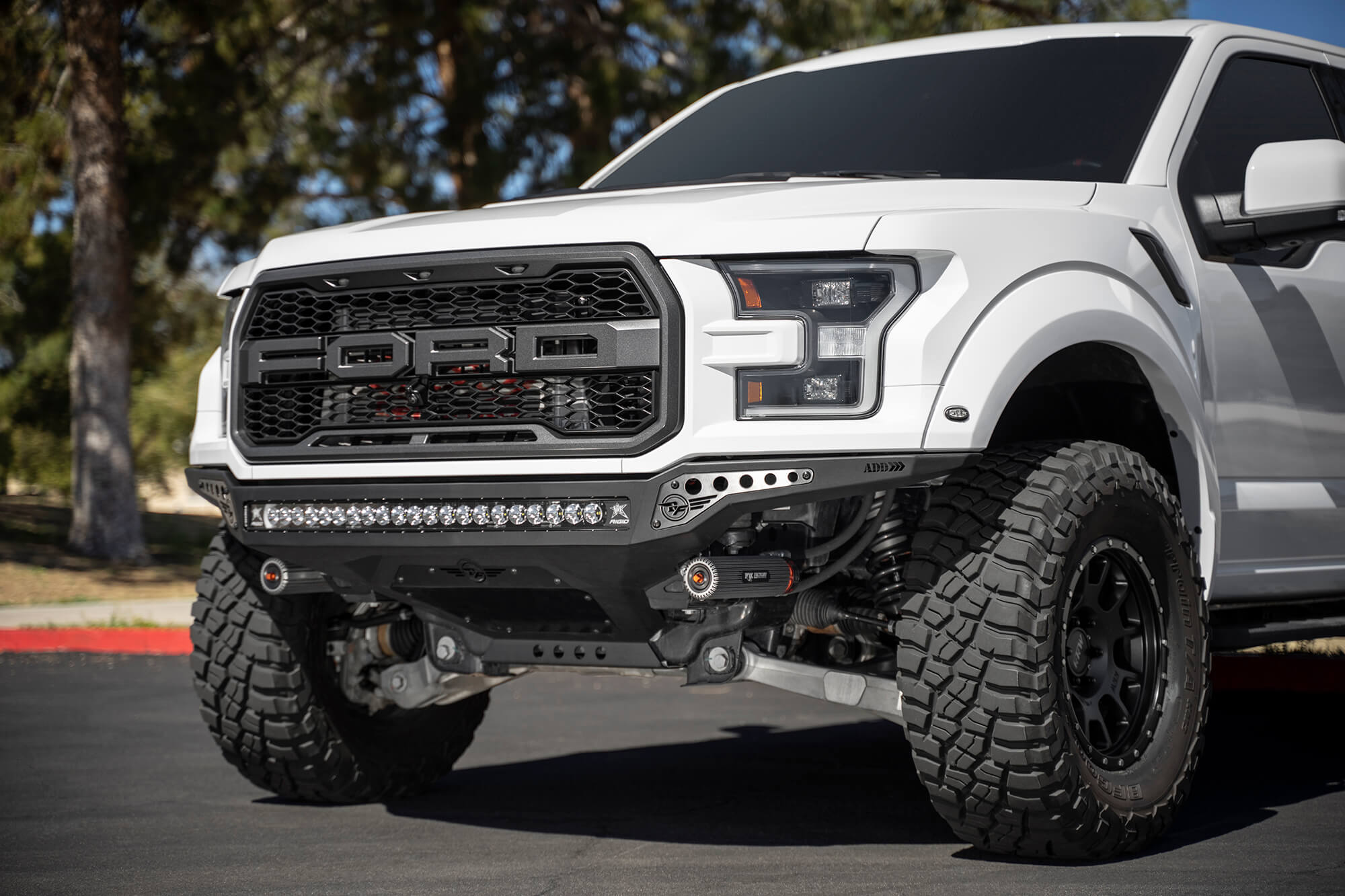 2017-2020 FORD RAPTOR ROCK FIGHTER FRAME CUT FRONT BUMPER | HERITAGE ...