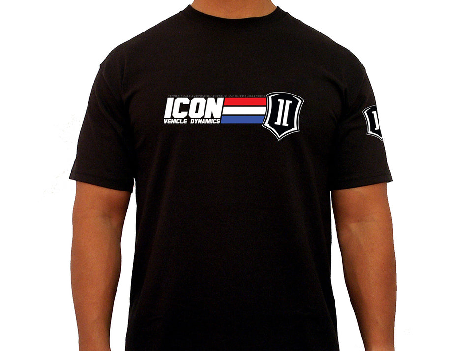 ICON GI TEE BLACK - XXLARGE