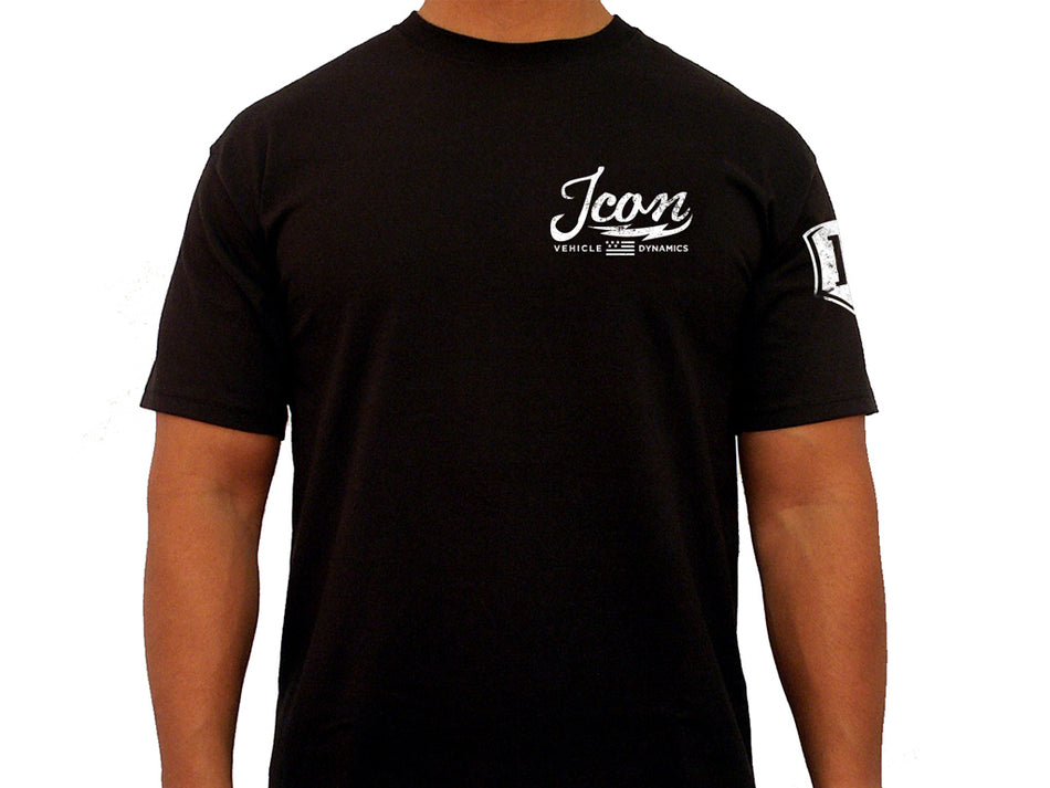 ICON VINTAGE TEE BLACK - SMALL