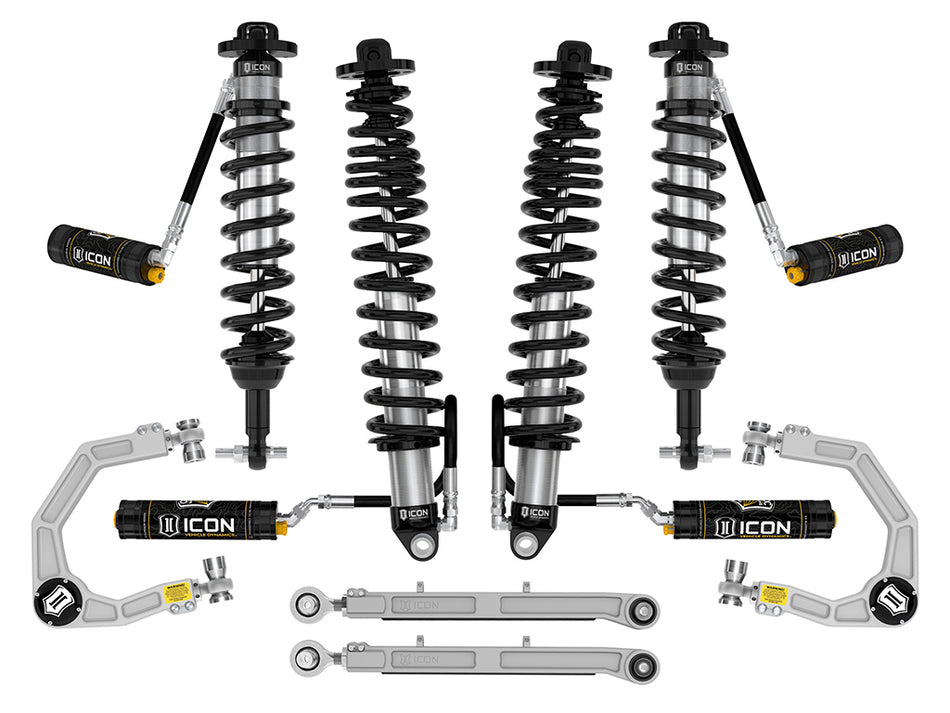 ICON 21-23 Bronco Non-Sasquatch 3-4" Lift Stage 6 Suspension System Billet UCA