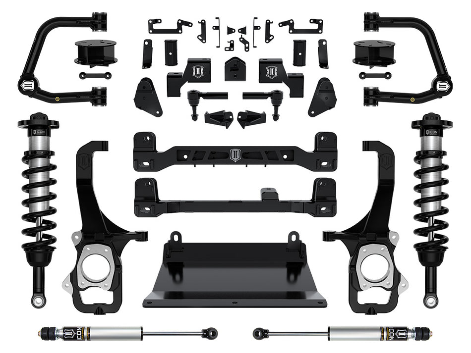 ICON 2022-2023 Toyota Tundra 6" Lift Stage 2 Suspension System With Tubular Upper Control Arms