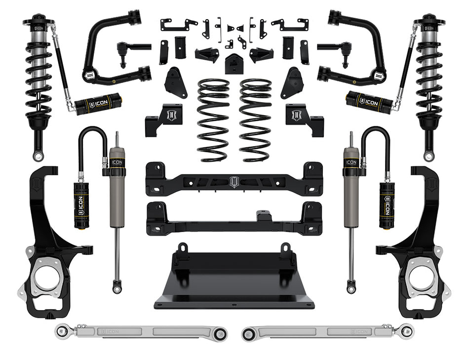 ICON 2022-2023 Toyota Tundra 6" Lift Stage 5 Suspension System With Tubular Upper Control Arms