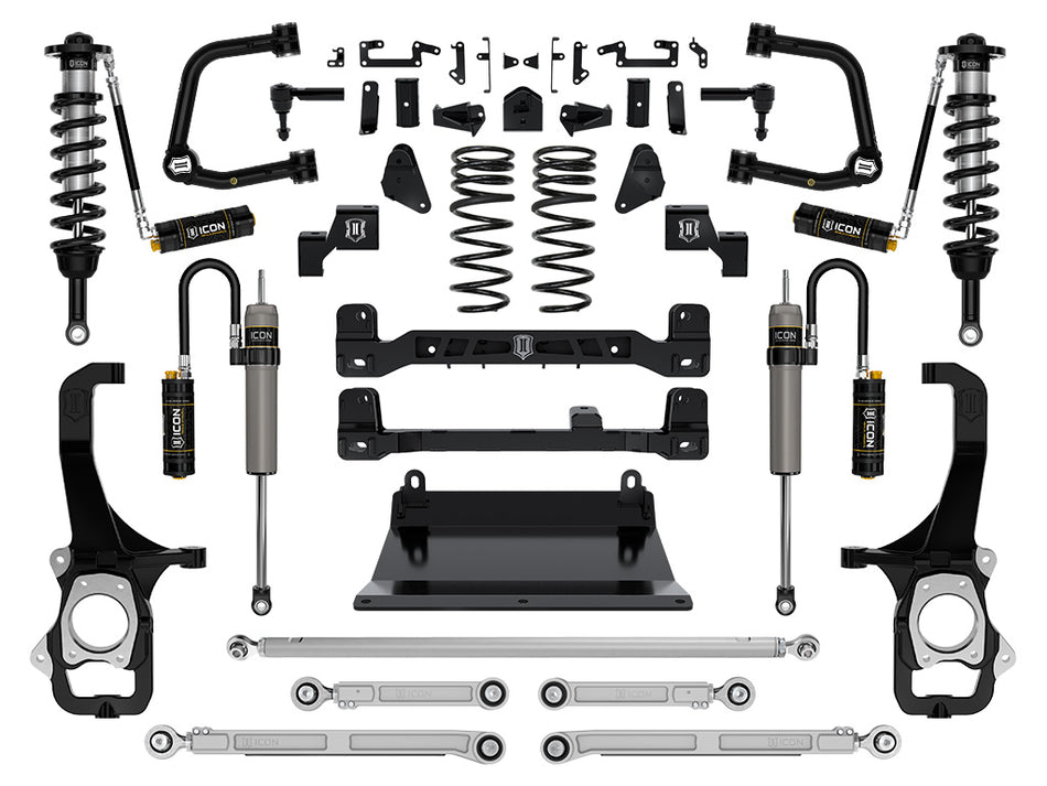 ICON 2022-2023 Toyota Tundra 6" Lift Stage 7 Suspension System With Tubular Upper Control Arms