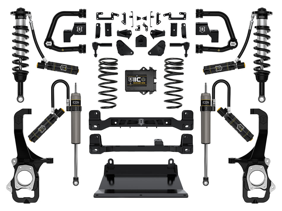 ICON 2022-2023 Toyota Tundra 6" Lift Stage 8 Suspension System With Tubular Upper Control Arms