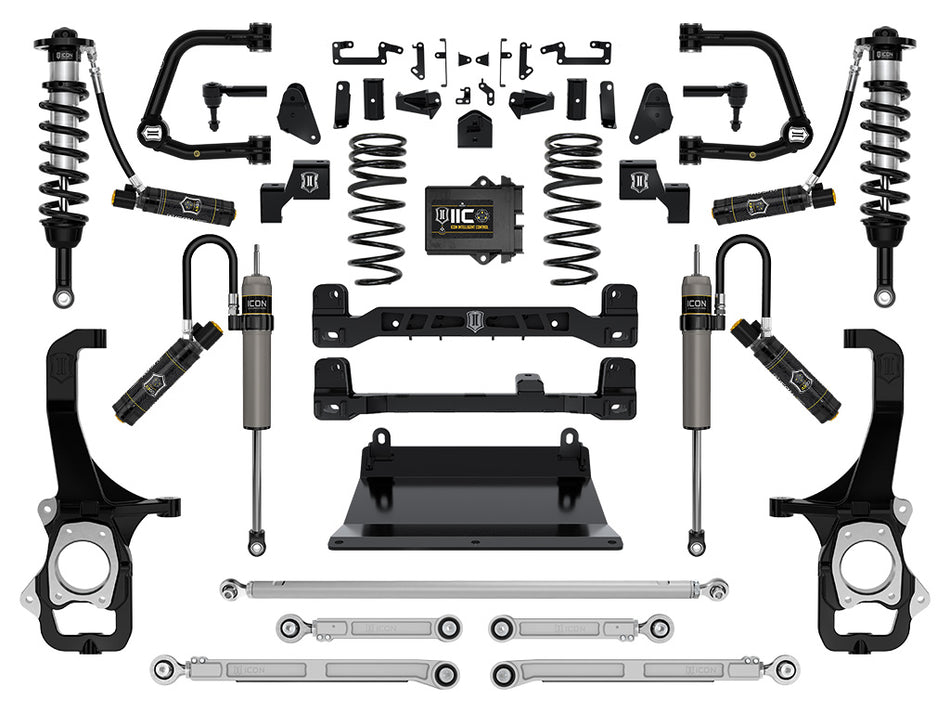 ICON 2022-2023 Toyota Tundra 6" Lift Stage 9 Suspension System With Tubular Upper Control Arms