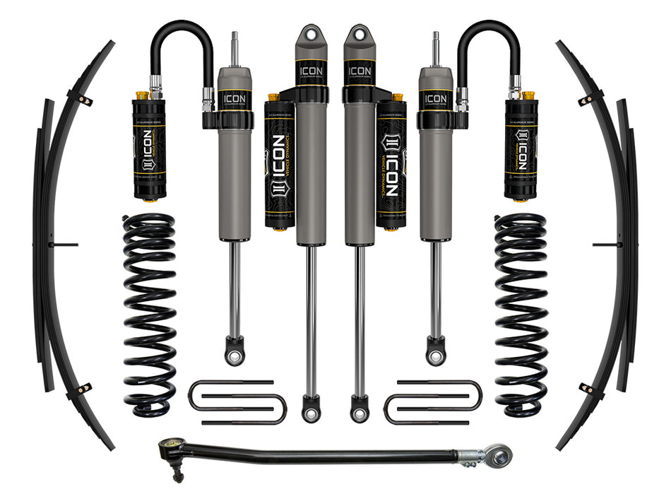 ICON 2017-2019 Ford F-250/F-350 4WD Diesel 2.5" Lift Stage 4 Suspension System W/ Expansion Packs