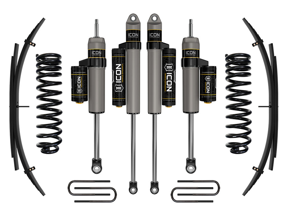 ICON 2020-2023 Ford F-250/F-350 Super Duty 4WD Diesel 2.5" Lift Stage 2 Suspension System W/ Expansion Packs
